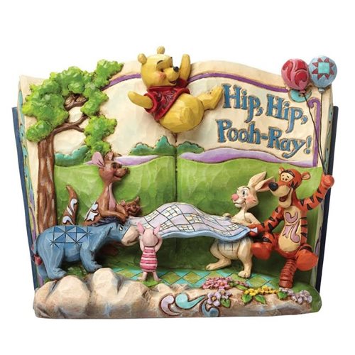 Disney Traditions Winnie the Pooh Storybook Statue